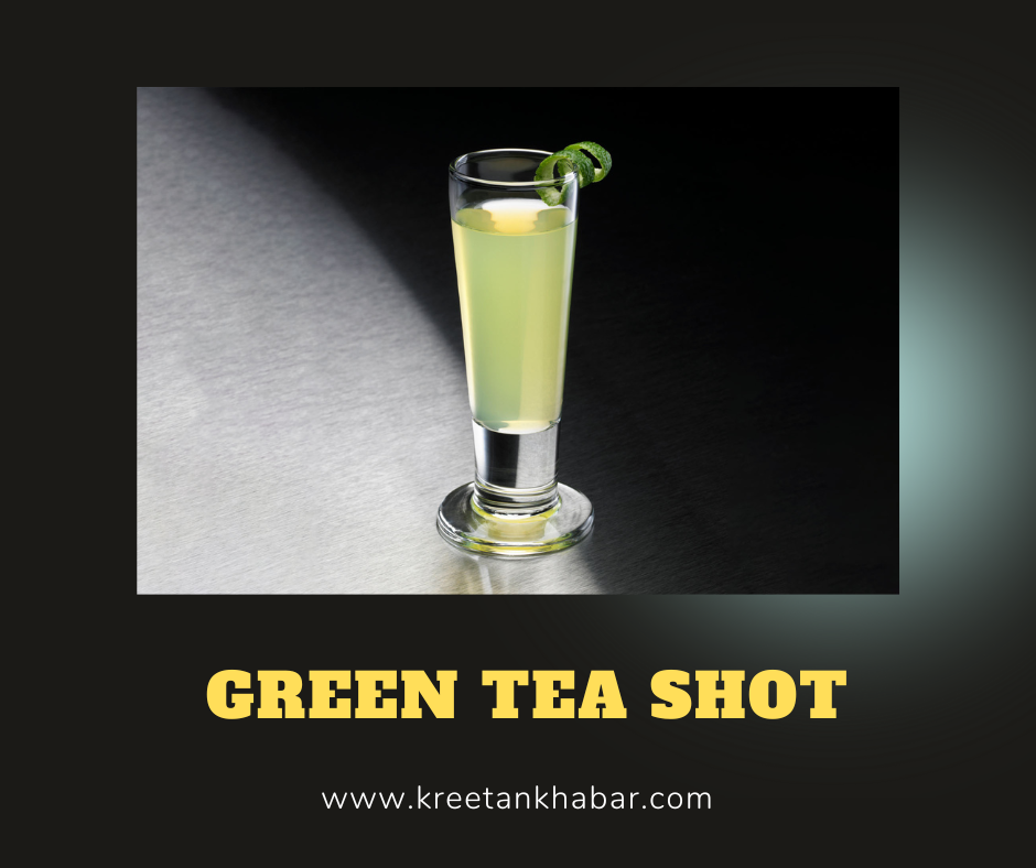 green tea shot